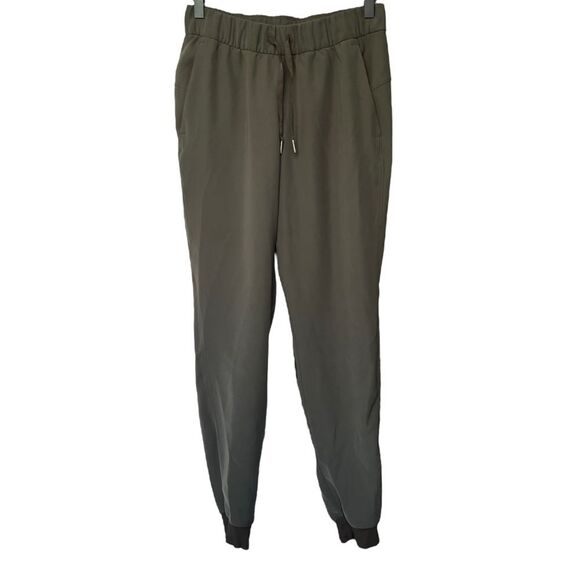 Lululemon On the Fly Jogger Dark Olive Pants Size 4 W5BZDS - Picture 6 of 11
